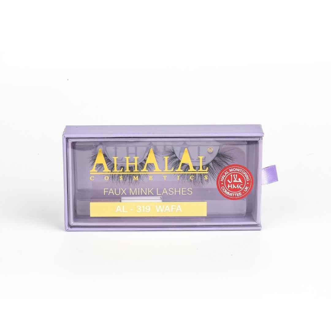 AL-319 WAFA (3D641) Falsche Nerz-Wimpers – Halal Cosmetica