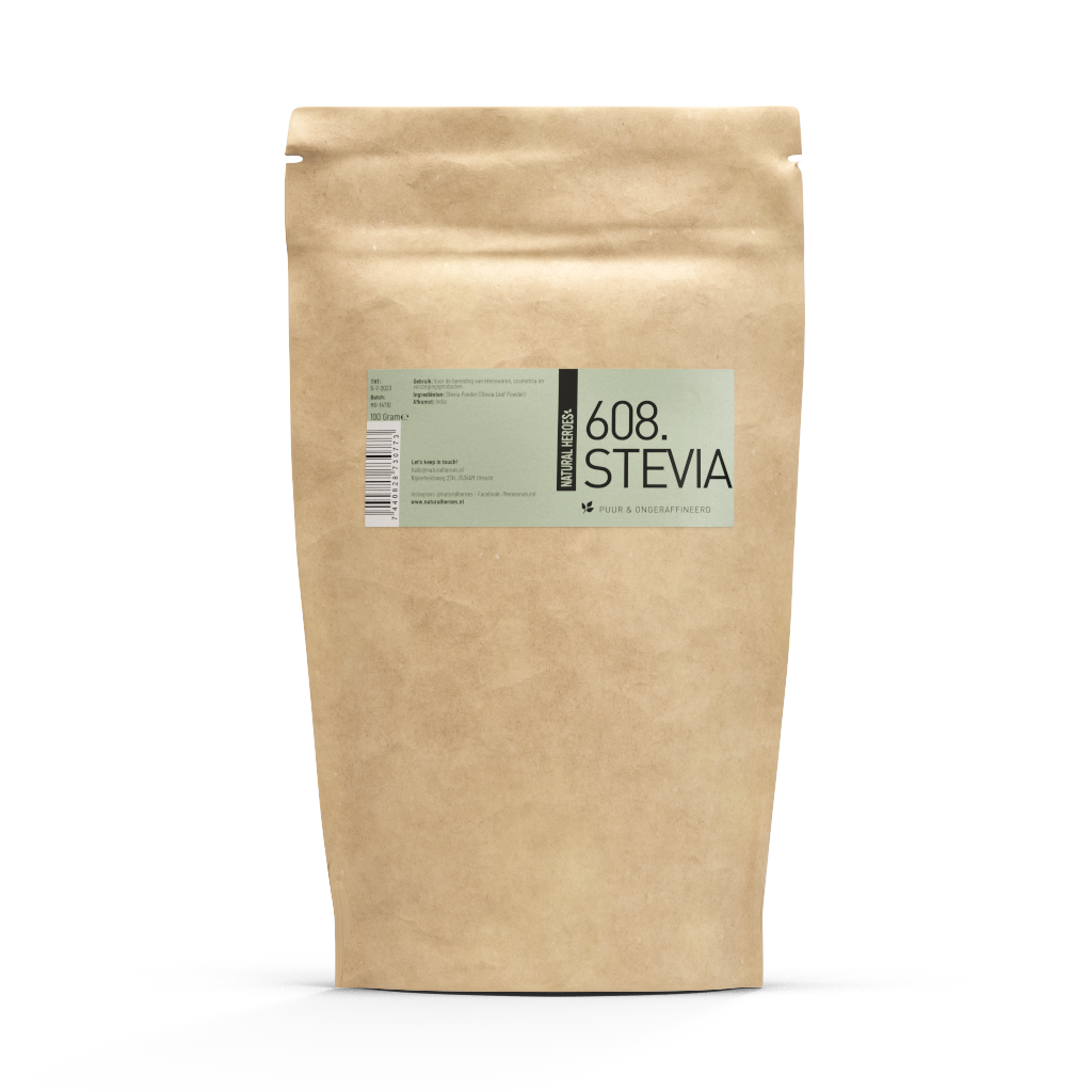 Stevia-Pulver (Rein und unraffiniert)