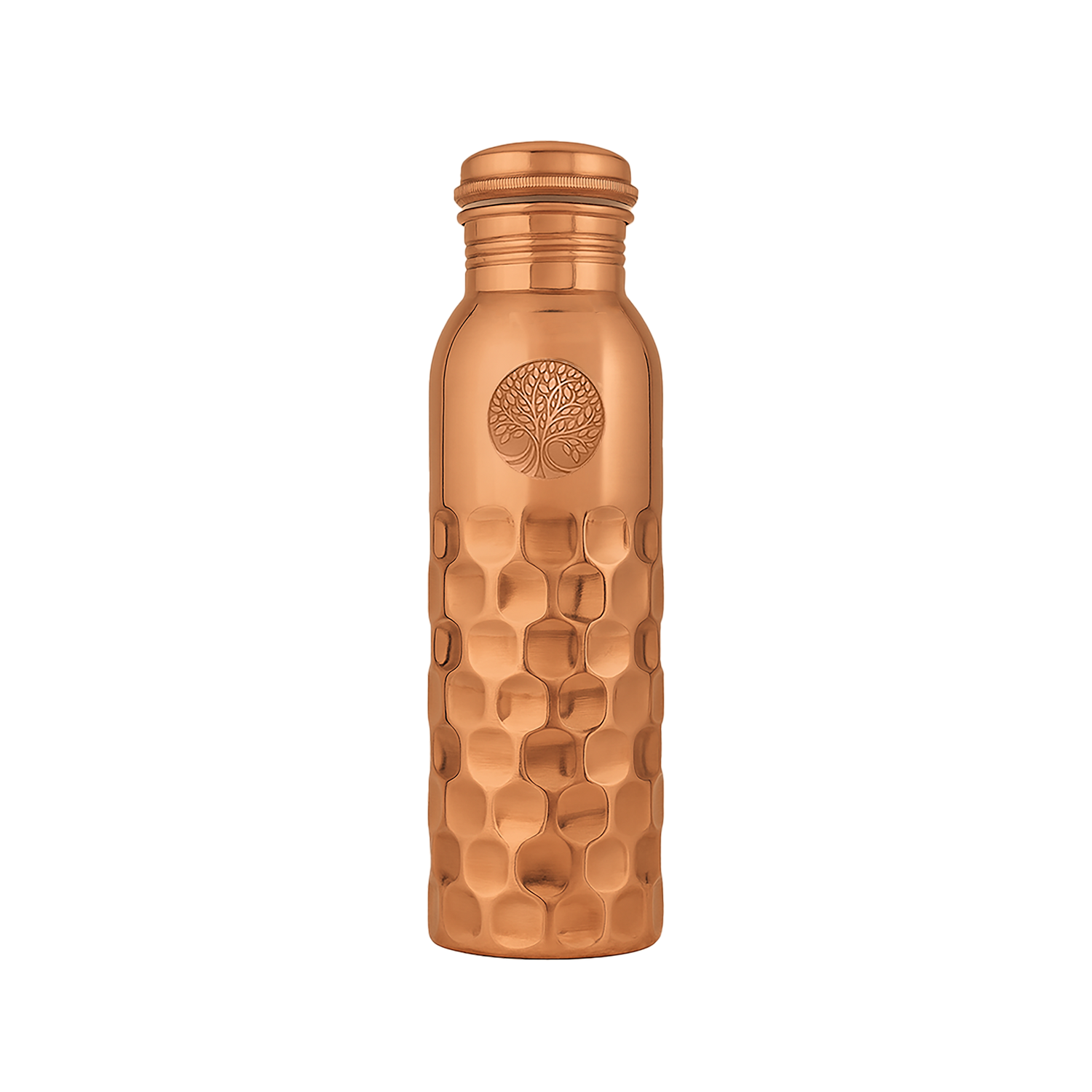 100 % REINE KUPFER-WASSERFLASCHE