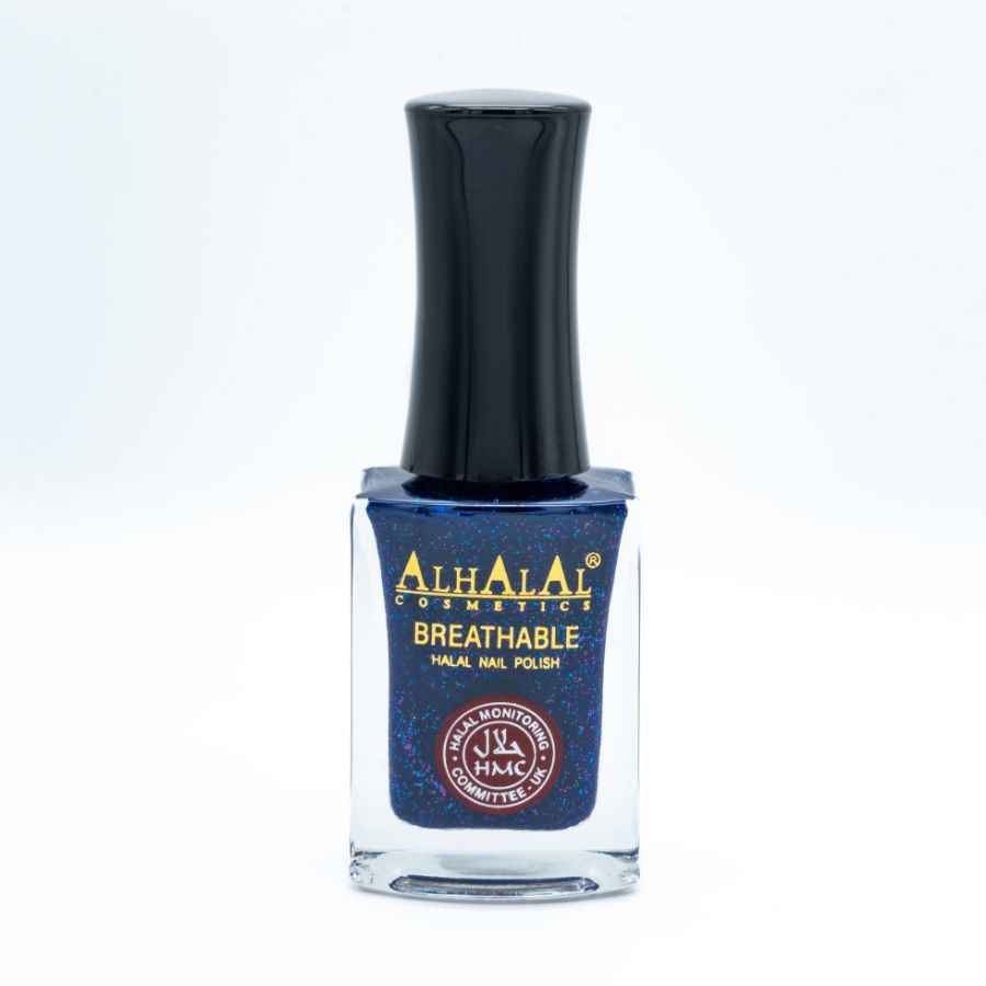 Dunkelblauer Nagellack