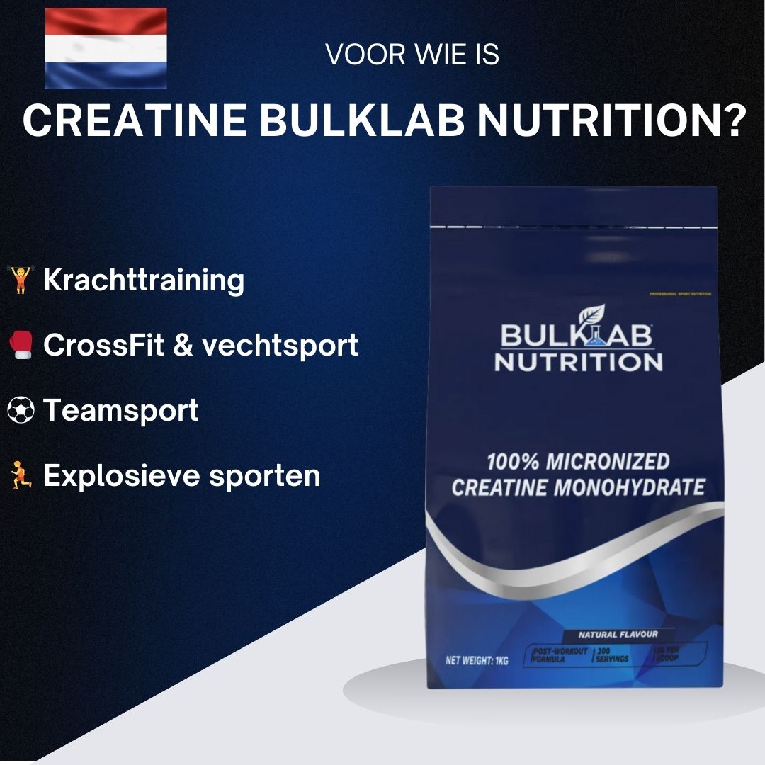 100 % Kreatinmonohydraat mikronisiert – BulkLab Nutrition