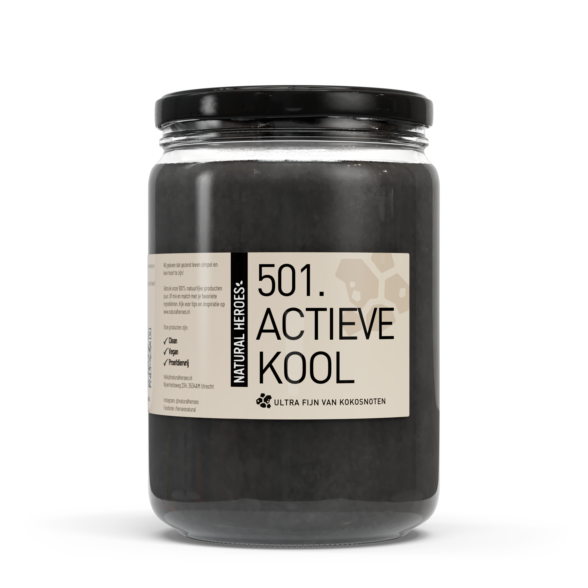 Aktivkohlepulver (Ultra Fein & Lebensmittelqualität)