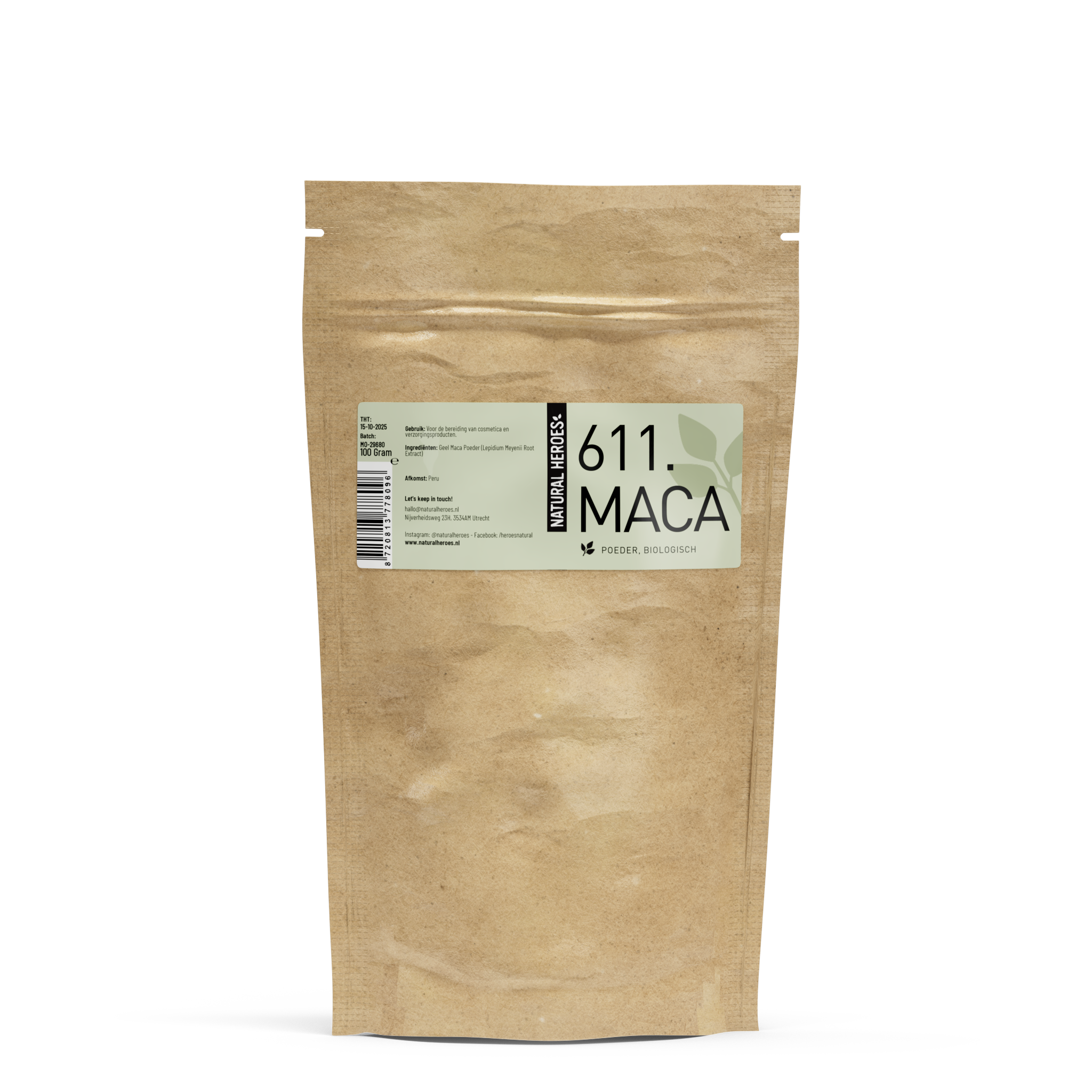 Maca-Pulver (Gelb) – Bio