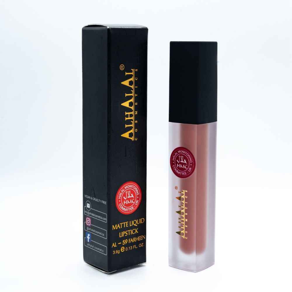 AL-59 FARHEEN Brauner Glanz-Lippenstift