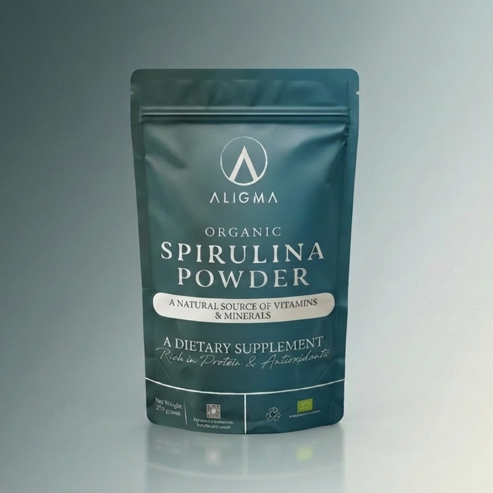 Organisches Spirulina-Pulver