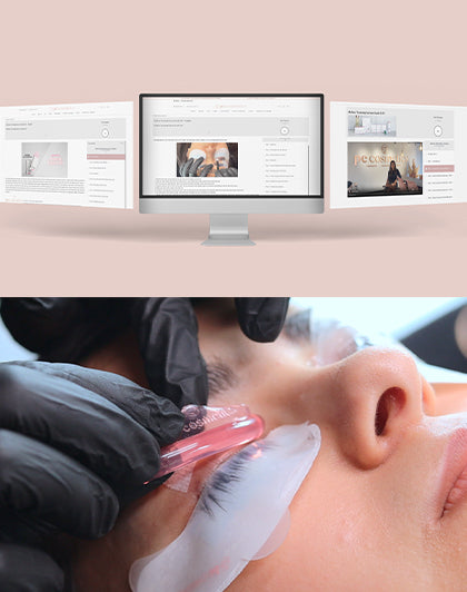 Online-Schulung Koreanisches Lash Lifting + Starterkit (verschiedene Sprachen)
