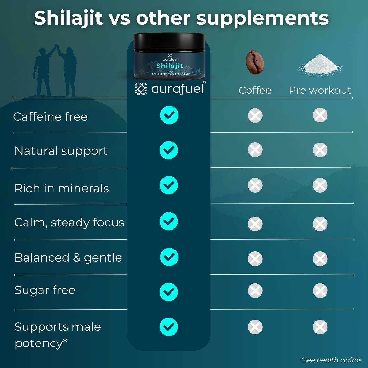Reines Shilajit-Harz aus dem Himalaya – 100 % authentisch und gereinigt