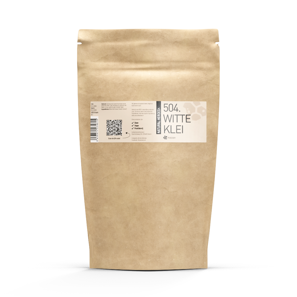 Weißes Tonpulver (Kaolin)
