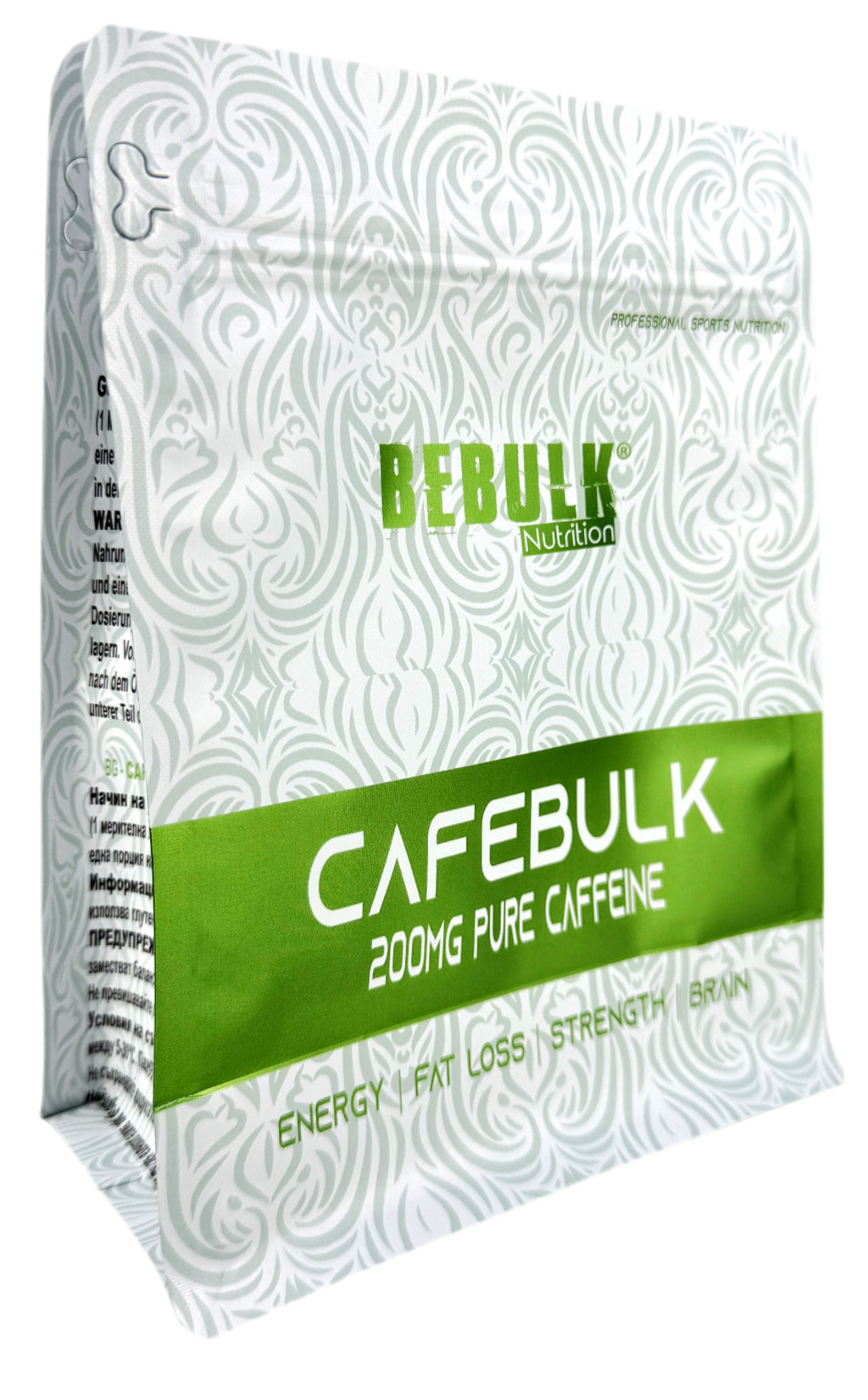 Cafebulk – Koffeinpulver – BeBulk Nutrition