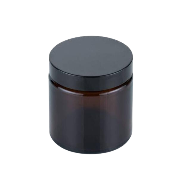 Glass Jar – Braun (inklusive Kappe)