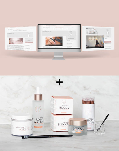 Online-Schulung Brow Henna + Starterkit (verschiedene Sprachen)