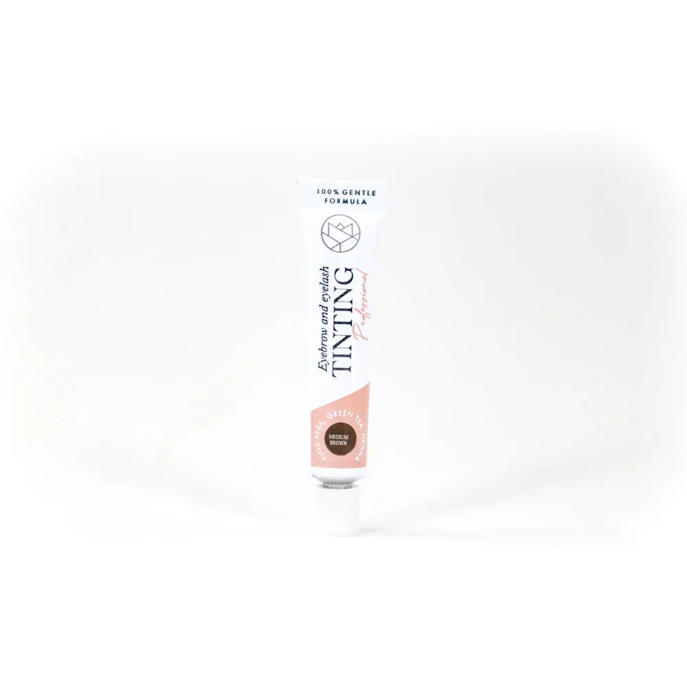 Muster für Hybrid-Brauen- und Wimpernfarbe